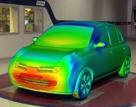 测量边界层厚度的边界层耙